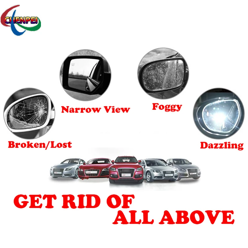 Suured Vaadata Sinine Peegel Anti-Glare köetavad Rearview Mirror Koos LED-Pööra Indikaator Chevrolet Malibu 2012-2020 4