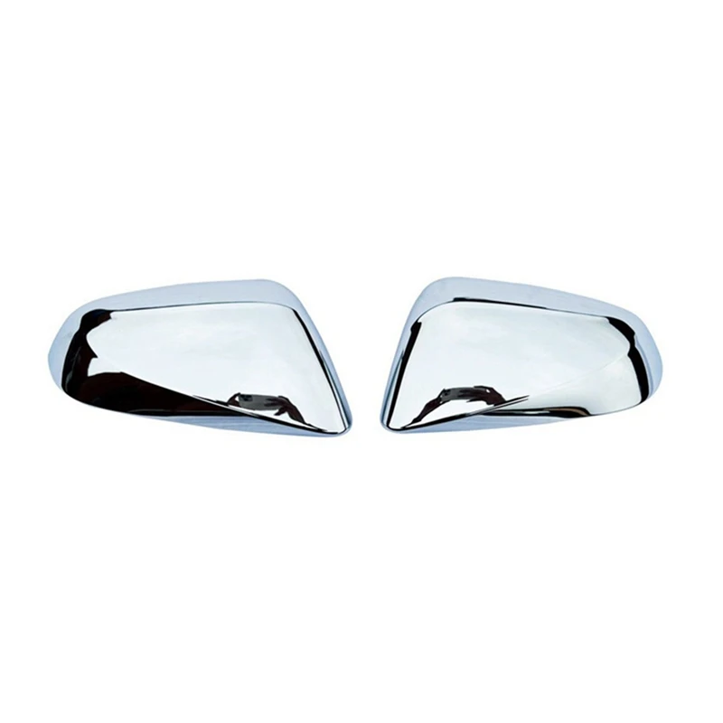 1 Paari Auto Chrome Silver Pool Klaasi Peegel Kaane Taga Peegel Katab Kest Lexus RX RX350 2023+ 0