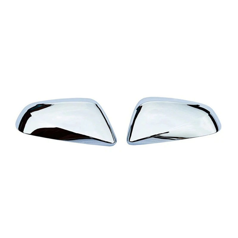 1 Paari Auto Chrome Silver Pool Klaasi Peegel Kaane Taga Peegel Katab Kest Lexus RX RX350 2023+ 3