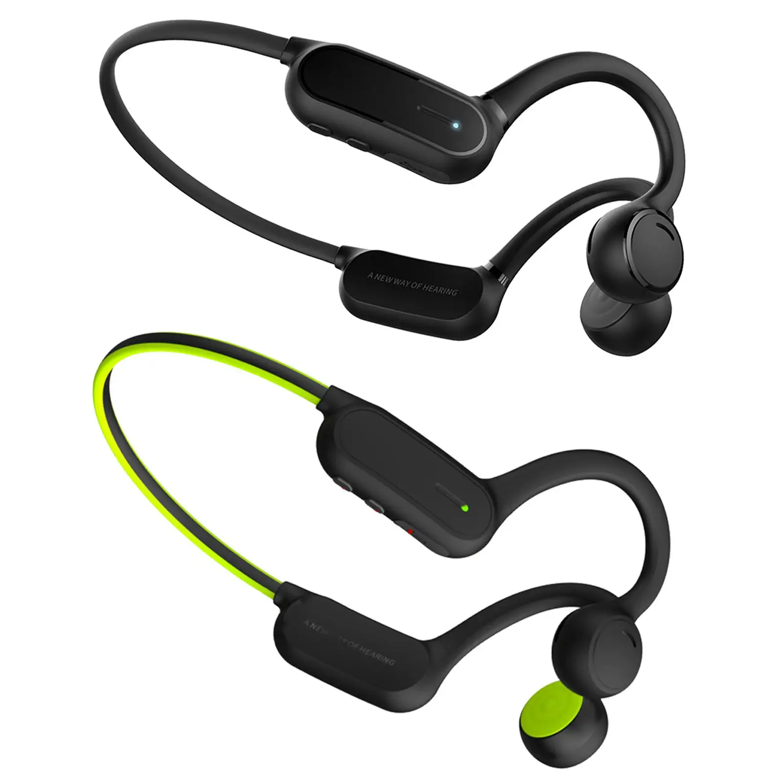 Bluetooth-Luu Juhtivus Kõrvaklapid Kokkupandavad Jooga Jõusaal 6 Tunni Mänguaeg 3