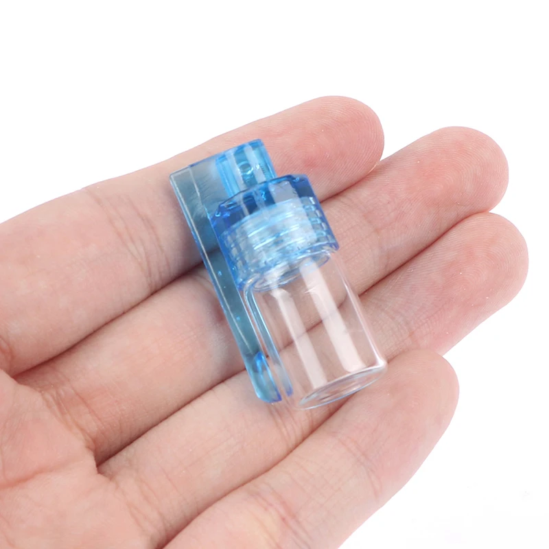 36mm/51mm Klaasist Pudel, Nuusktubakas Snorter Botella Bullet Reisi Pill Mahutid 1