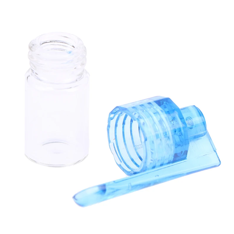 36mm Juhuslik Värvi Klaasist Pudel, Nuusktubakas Snorter Reisi Pill Mahutid 4