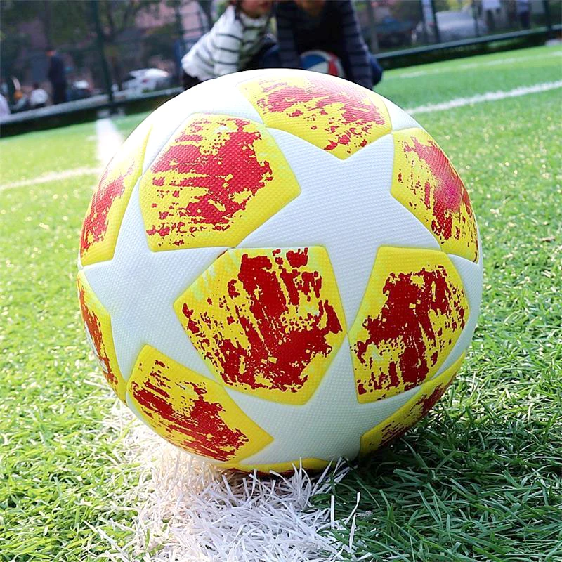 Jalgpalli Pallid SeamlessThermal Ametlik: 5 Jalgpalli Materjali Väljas Jalgpalli Koolitust Lapse Mehed Futbol Voetbal Bola 1