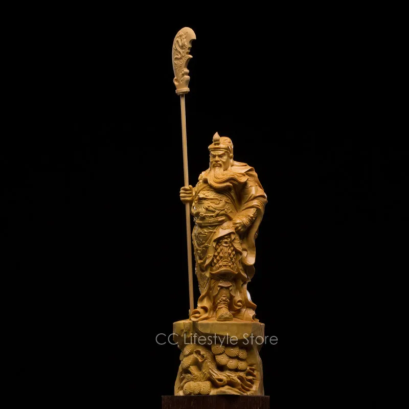 Dynasty Guan Yu Puidust Kujud Kaunistamiseks Käsitöö Seina Hiina Jõulud Kingitus Ajaloolised Tegelased Gong Guan 1