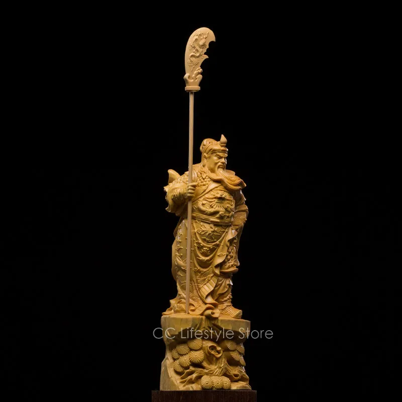 Dynasty Guan Yu Puidust Kujud Kaunistamiseks Käsitöö Seina Hiina Jõulud Kingitus Ajaloolised Tegelased Gong Guan 2