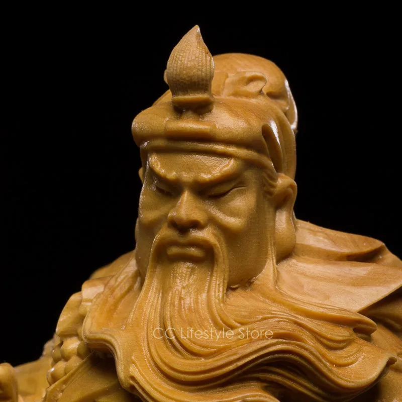 Dynasty Guan Yu Puidust Kujud Kaunistamiseks Käsitöö Seina Hiina Jõulud Kingitus Ajaloolised Tegelased Gong Guan 4