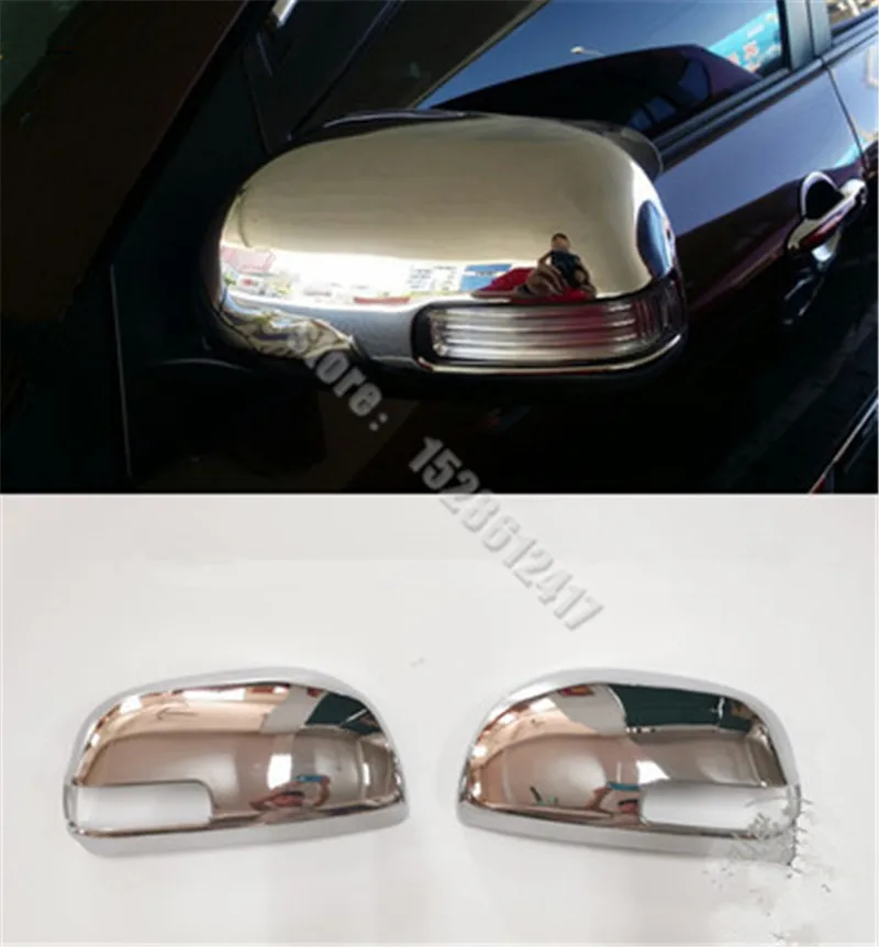 Car Styling, ABS Chrome Rearview Pool Ust Peeglid Kate Sisekujundus Auto modelleerimine Toyota RAV4 2009-2012 2
