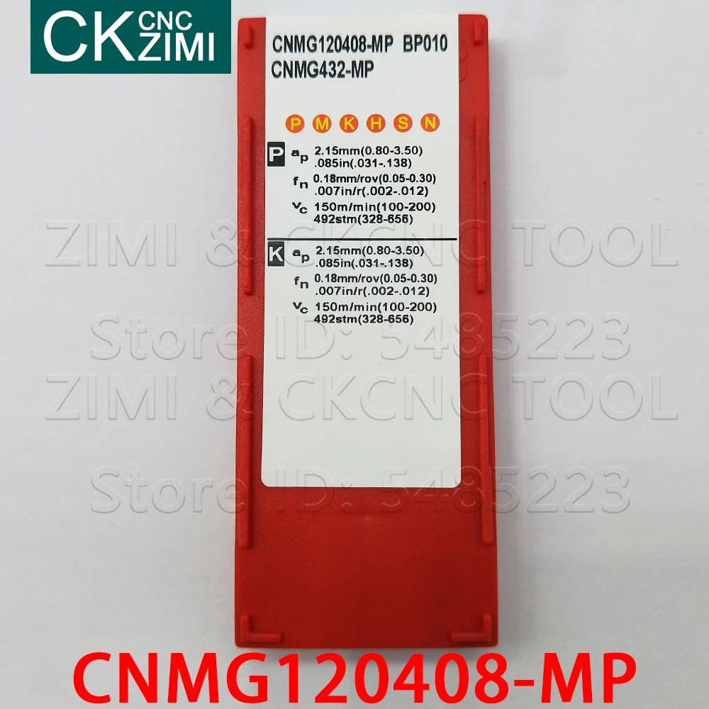 CNMG120408-MP BP010 CNMG 120408 MP Karbiid Lisab Välise Toite Lisada Tööriistu CNC Metal Lathe Tools teras roostevaba teras 3