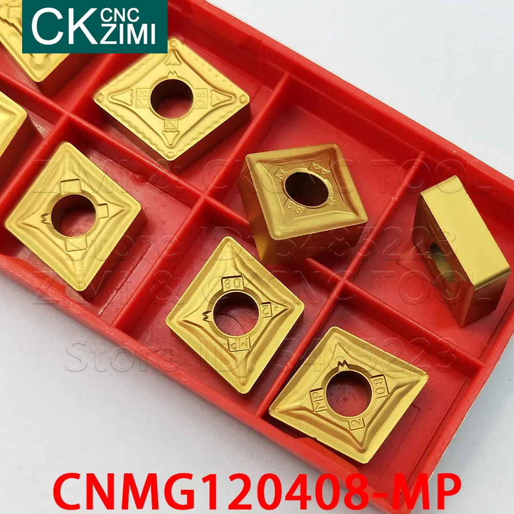 CNMG120408-MP BP010 CNMG 120408 MP Karbiid Lisab Välise Toite Lisada Tööriistu CNC Metal Lathe Tools teras roostevaba teras 4