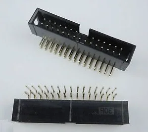 10 Tk Varju Box päise Socket IDC 2.54 mm 2x15 Pin 30 P Õige Nurga all Mees väljakul pin-0.64 mm 2 rida 2.54 Läbi augu €  0