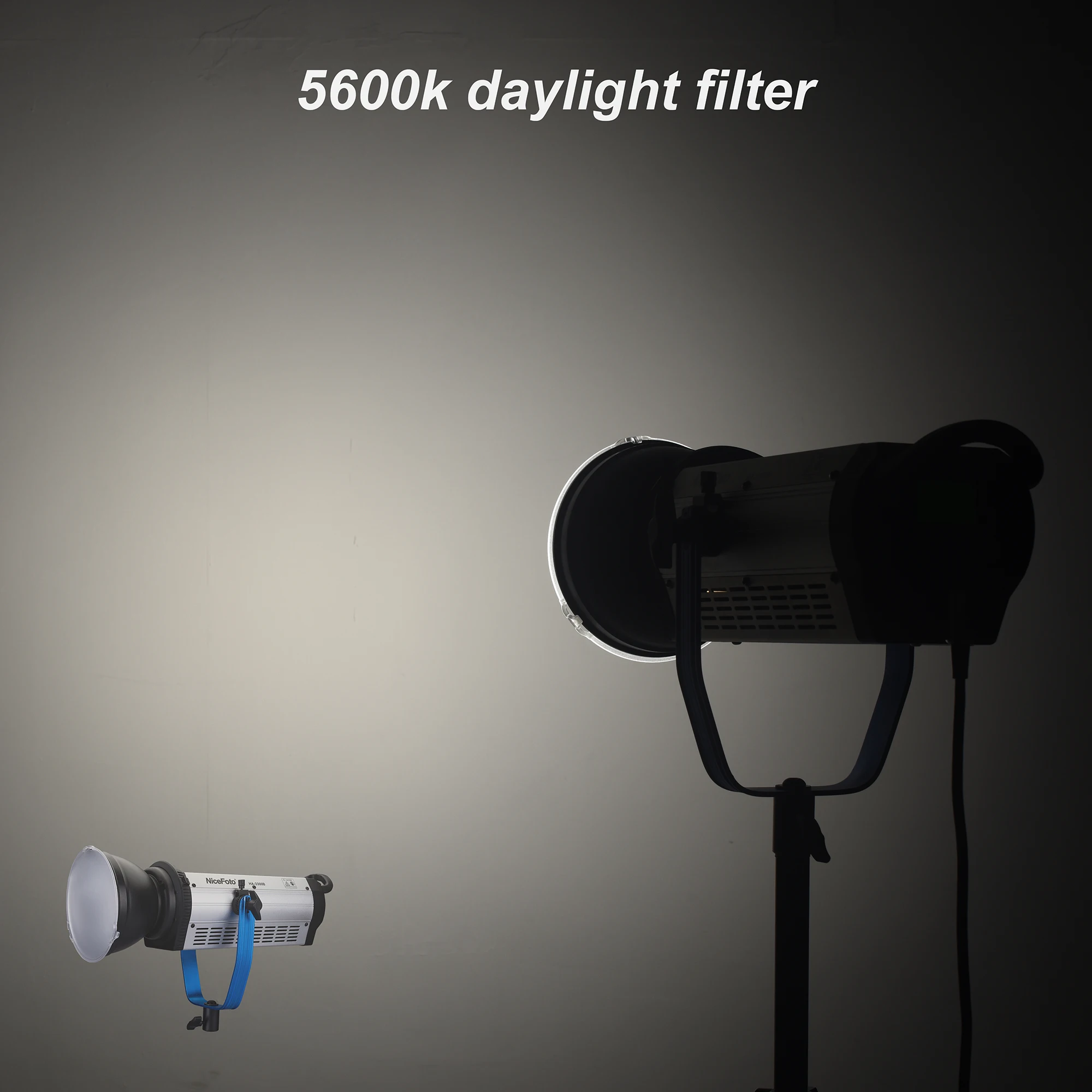 Nicefoto HA-3300B 330W Päevavalguses COB LED Video Valgus 5500K Fotograafia Stuudio Valgustus Valguse 2,4 G Kaugjuhtimispult 5