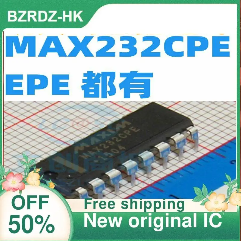 5TK/palju MAX232CPE/MAX232EPE Uus originaal IC 0