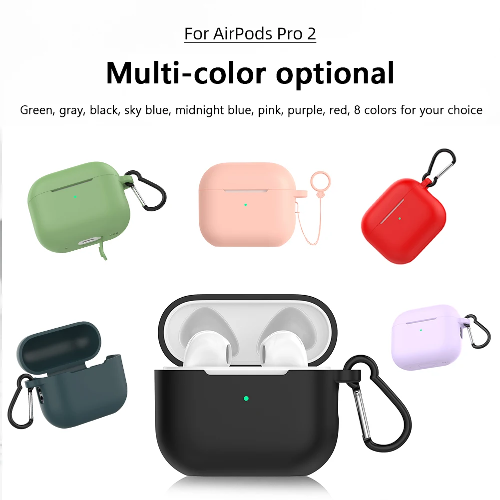 Silikoon Kõrvaklapid Juhtudel Kate Apple Airpods Pro 2 kaitsemeetmed Juhtmeta Bluetooth-Kõrvaklapp Kaas Airpods Pro 2 Lukk 2