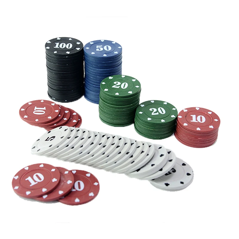 100/1000PCS Casino Poker Chip Komplekti Kuld Kroon Texas Hold ' em Baccarat Black Jack Pokker Savi Kiip Münte Tsüklilised Kasti Plaate Dropship 5
