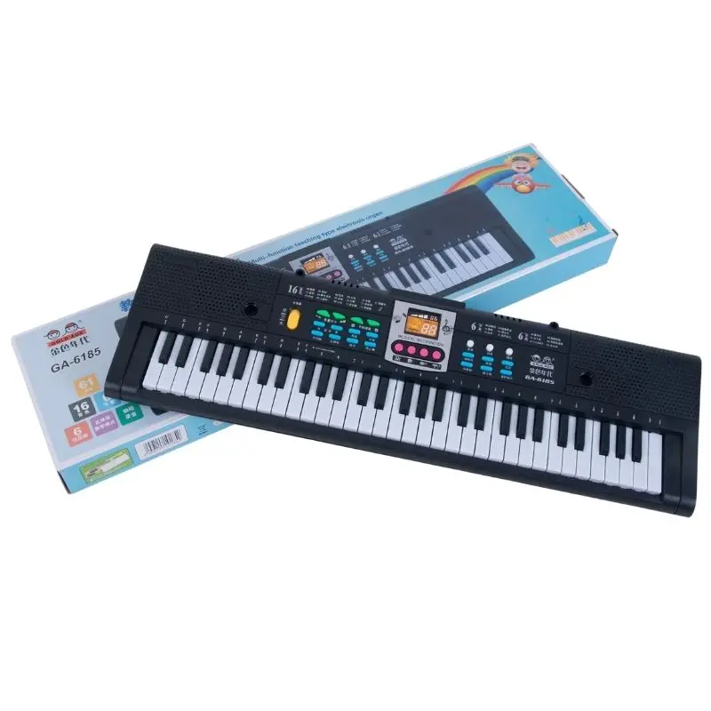 61 Võtmed Professionaalne Laste Klaver Digitaalse Reaalne Elektrooniline Orel Midi Klaviatuuri Otomatone Strumenti Klaver Enfant Vahend SYGM 0