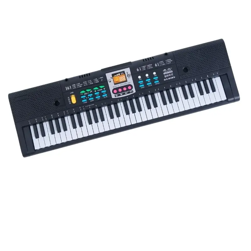 61 Võtmed Professionaalne Laste Klaver Digitaalse Reaalne Elektrooniline Orel Midi Klaviatuuri Otomatone Strumenti Klaver Enfant Vahend SYGM 5