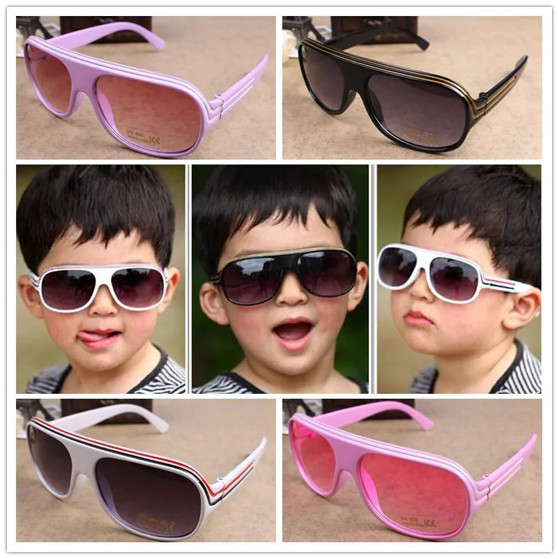 Vintage Beebi Poiss, Tüdrukud, Lapsed Päikeseprillid lunette de soleil Kaitseprillid Prillid Laste päikeseprillid Oculos De Sol Gafas infantiilne 0