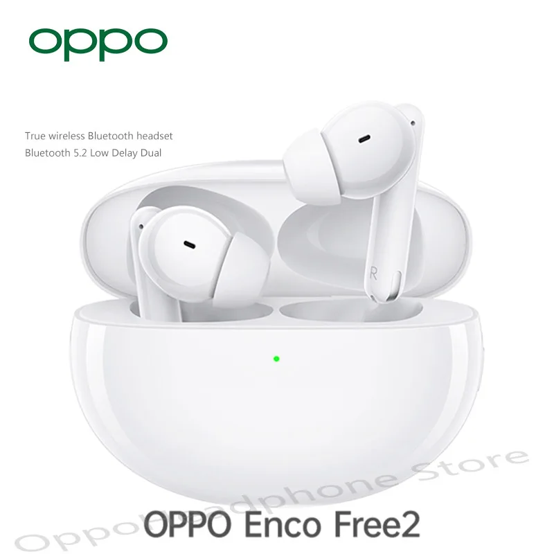 2021Oppo Enco Free2 Müra Tühistamine Peakomplekt Tõsi, Traadita Bluetooth-Dana Kombineeritud Otsing, Bluetooth 5.2 Madal Latentsus 0