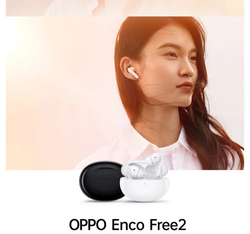 2021Oppo Enco Free2 Müra Tühistamine Peakomplekt Tõsi, Traadita Bluetooth-Dana Kombineeritud Otsing, Bluetooth 5.2 Madal Latentsus 3
