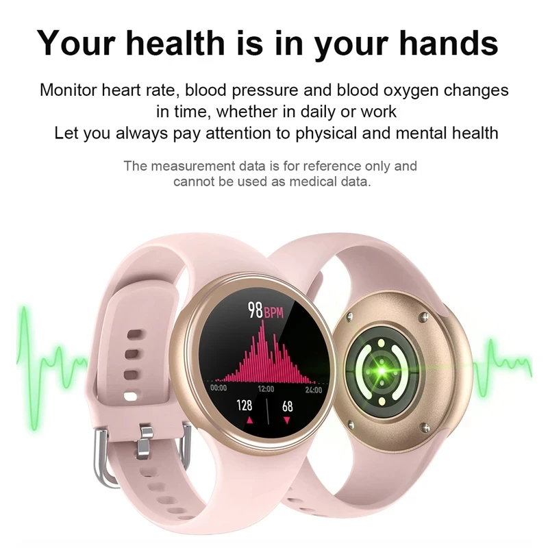 LIGE Naiste Smart Watch Fitness Tracker Kohandatud Dial Pedometer Südame Löögisageduse Monitor Full Screen Touch Sport Daamid Smartwatch Mehed 1