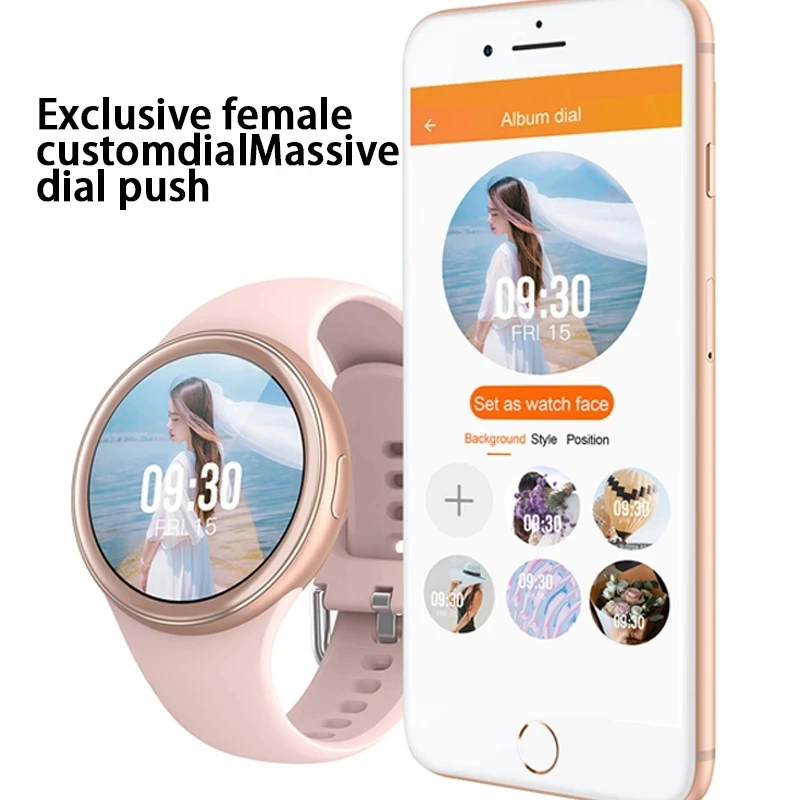 LIGE Naiste Smart Watch Fitness Tracker Kohandatud Dial Pedometer Südame Löögisageduse Monitor Full Screen Touch Sport Daamid Smartwatch Mehed 4