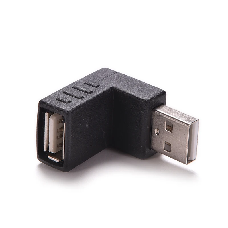 USB 2.0 Meeste ja Naiste Parem Nurk 90 Kraadi-Plug Adapter Laiendamine Sugu 1