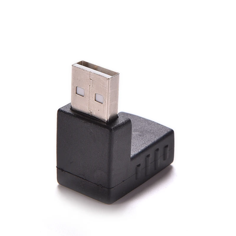 USB 2.0 Meeste ja Naiste Parem Nurk 90 Kraadi-Plug Adapter Laiendamine Sugu 3
