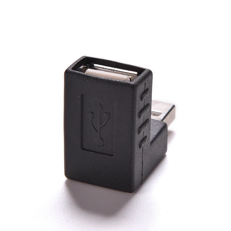 USB 2.0 Meeste ja Naiste Parem Nurk 90 Kraadi-Plug Adapter Laiendamine Sugu 4