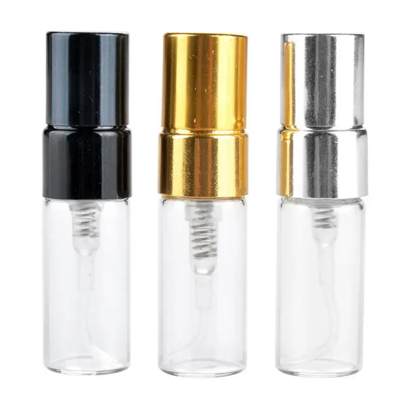 2ml Parfüümi Pudeli Mini Tühi Spray Pudel Refilable Pihustiga klaaspudel LX5251 0