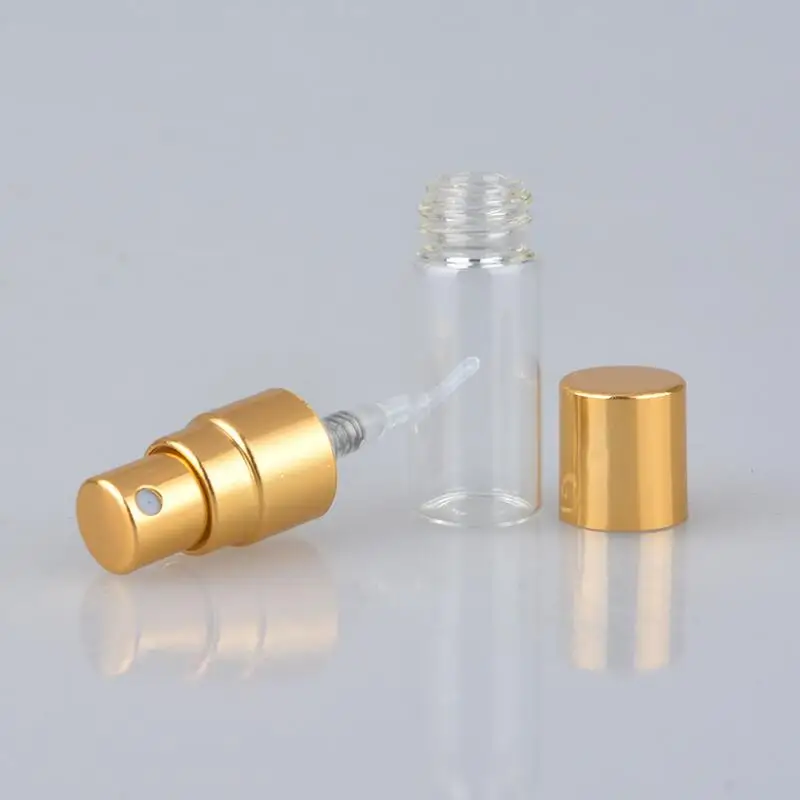 2ml Parfüümi Pudeli Mini Tühi Spray Pudel Refilable Pihustiga klaaspudel LX5251 3