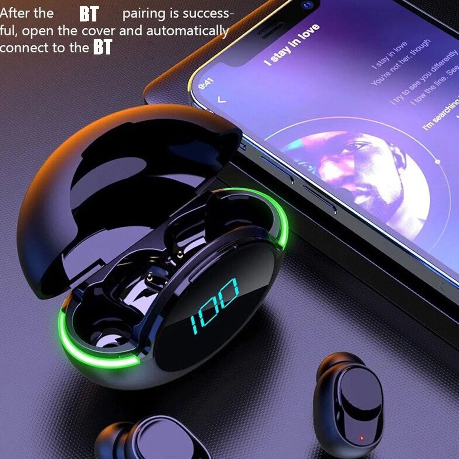 Y80 TWS Juhtmeta Kõrvaklapid Kontrolli LED-Ekraan, Traadita Bluetooth-Peakomplekti Mic Fone Bluetooth Kõrvaklapid Air Pro Earbuds 3