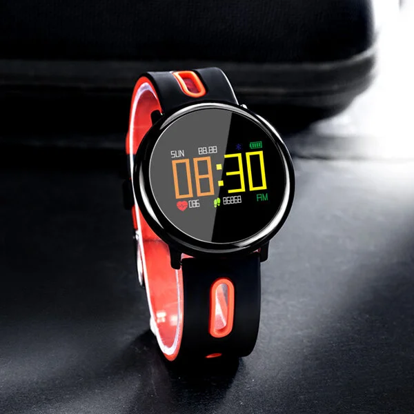 HB08 Smartwatch vererõhu, Südame Löögisageduse Monitor Pikaajalise Ooterežiimis Fitness Tracker Samm Count Magada Jälgida Kõne Teateid Mood 3