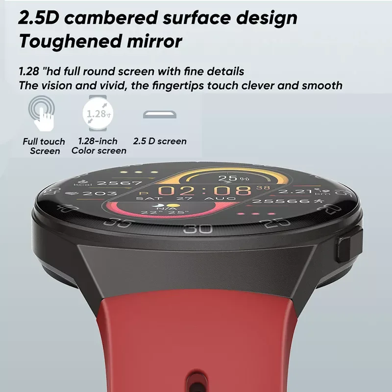 2021 Uus HUAWEI Smart Watch Meeste Veekindel Sport Fitness Tracker Ilm Ekraan Naiste Värviline Puutetundlik Smartwatch 2