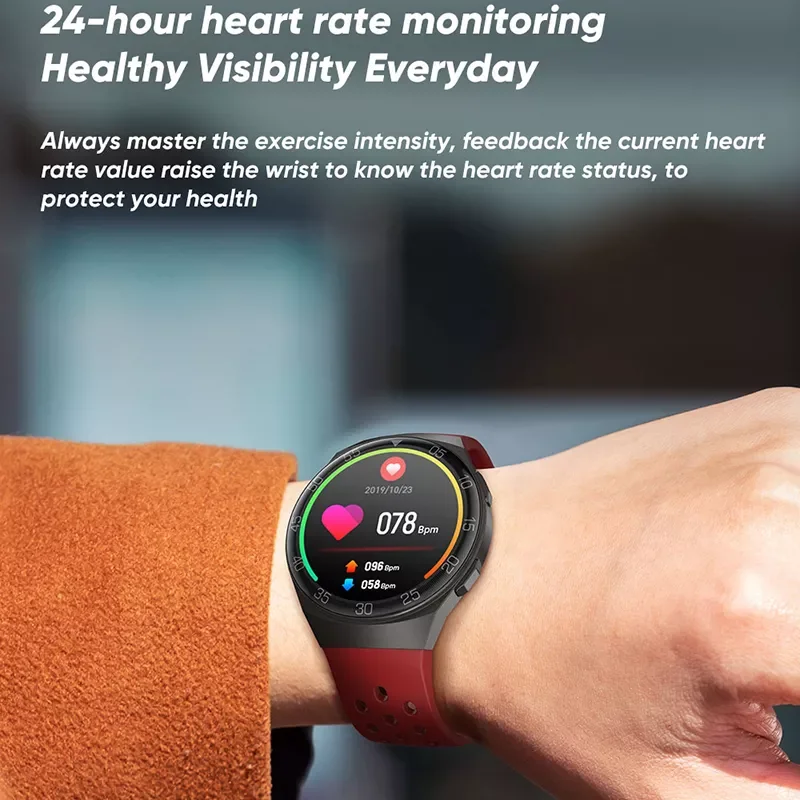 2021 Uus HUAWEI Smart Watch Meeste Veekindel Sport Fitness Tracker Ilm Ekraan Naiste Värviline Puutetundlik Smartwatch 3