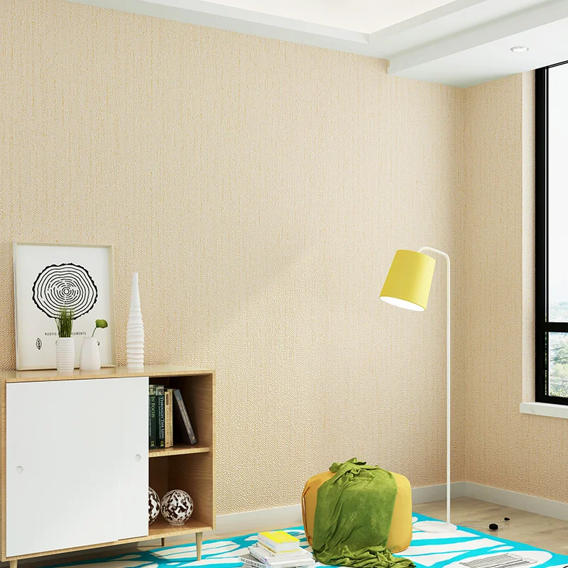 Kaasaegne Minimaalne Home Decor 3D-Voodipesu Värviga isekleepuvad Tapeedi Rulli Magamistuba, elutuba Taust Seina Kleebis 2