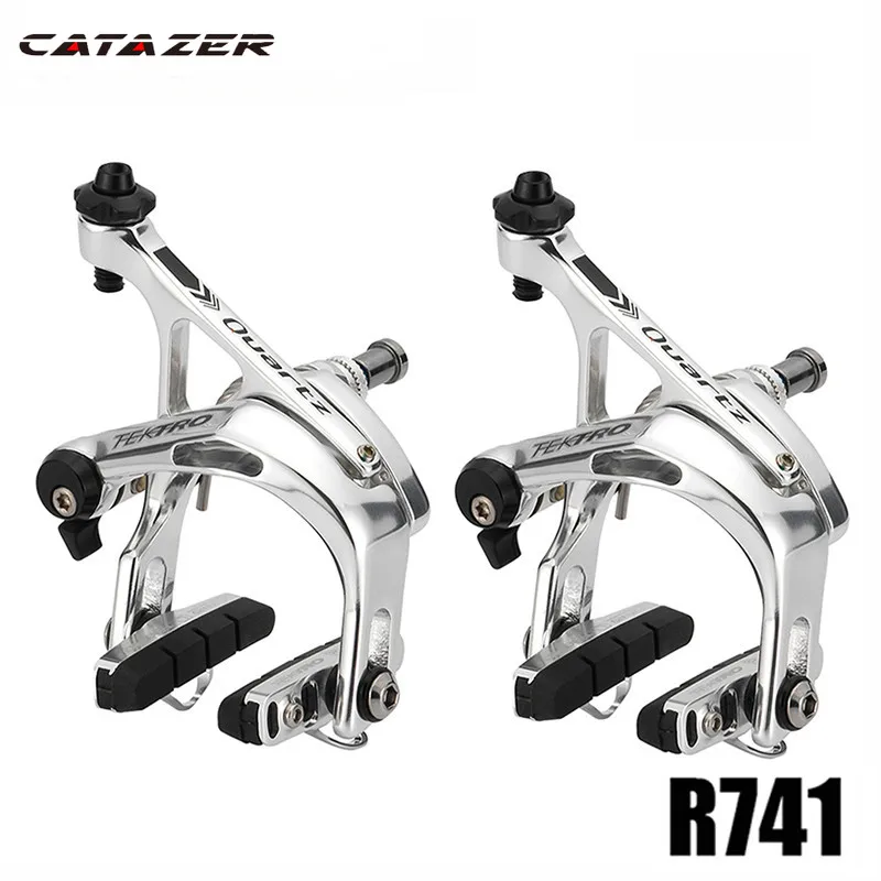 Catazer Super Kerge 300g/paar R741 Alumiinium Brake Caliper Road Bike C Piduri Klambri Quick Release Mehhanism 1