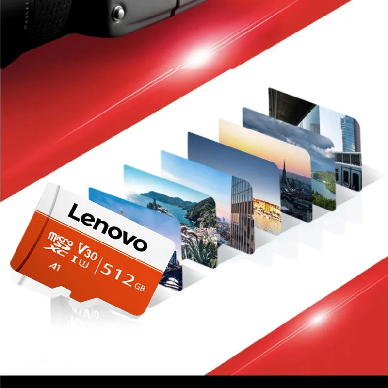 Originaal Lenovo Mälukaart TF SD Card 16GB 32GB 64GB 128GB 256GB 512 GB High Speed Flash, MicroSD-Smart Telefoni Kaamera Undamine 2
