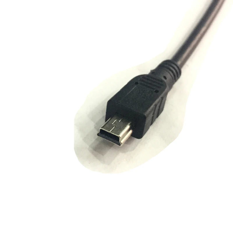 USB to miniUSB kaabel USB V3 5pin andmete ja toite kaabli puhas kaabel T kuju must pvc jope 2
