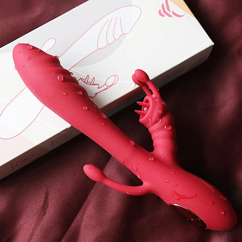 Vibratsiooni lõbus täiskasvanud toodete naine keel köniinsä massaaž masturbatsioon seadme AV-stick peenise sugu kinni kütte saab lisada 4