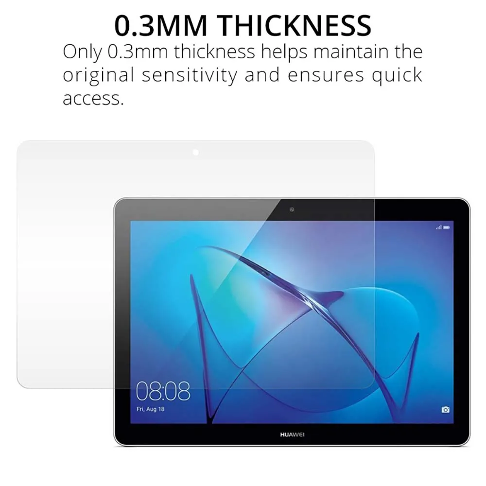 2TK 9H Tablett Karastatud Klaasist Ekraan Kaitsja jaoks Huawei MediaPad M6 8.4 tolline kaitsekile Anti-Scratch Kate 2