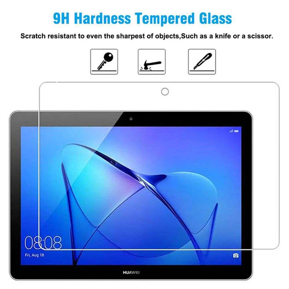 2TK 9H Tablett Karastatud Klaasist Ekraan Kaitsja jaoks Huawei MediaPad M6 8.4 tolline kaitsekile Anti-Scratch Kate 4