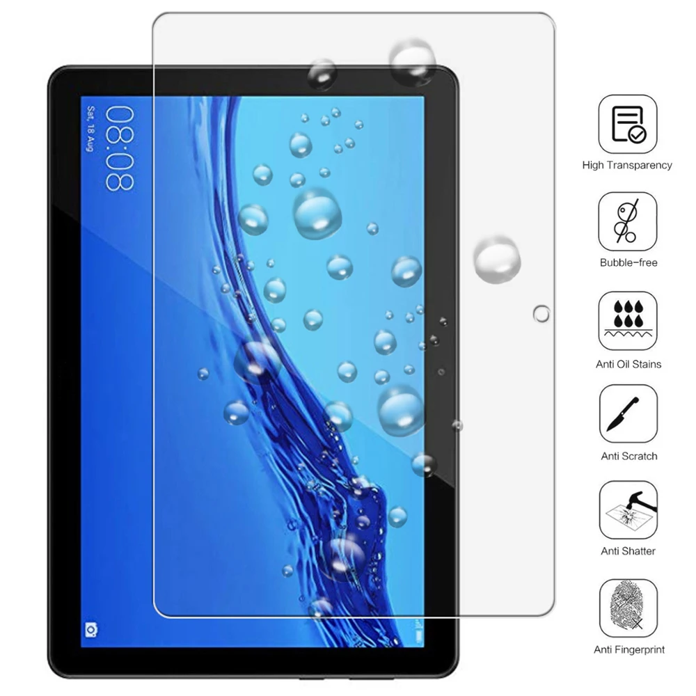 2TK 9H Tablett Karastatud Klaasist Ekraan Kaitsja jaoks Huawei MediaPad M6 8.4 tolline kaitsekile Anti-Scratch Kate 5