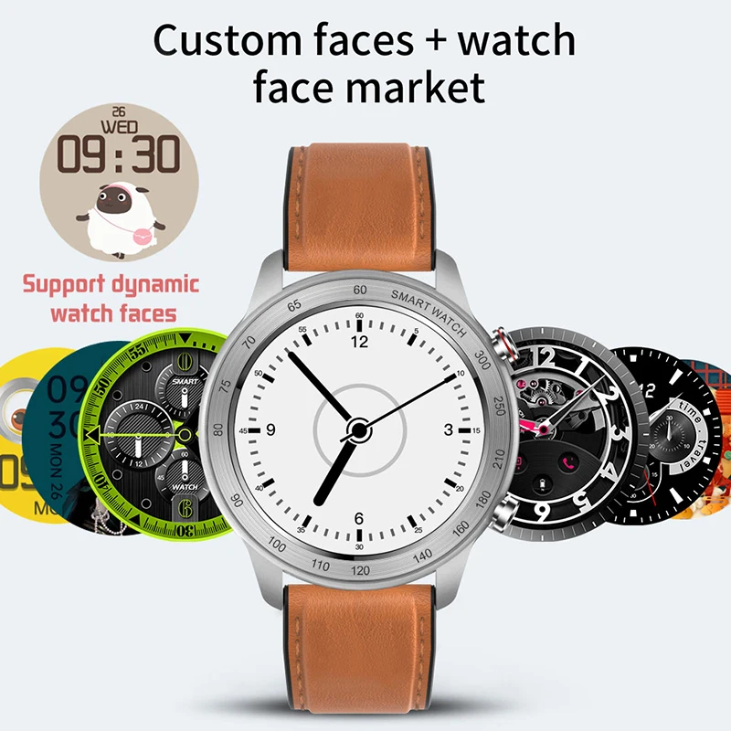 LYKRY MX5 Smart Watch Mehed Kohandatud Dial IP68 Veekindel Sport Smartwatch Muusika BT Kõne Taasesituse Kellad GT2 Android ja ios 3