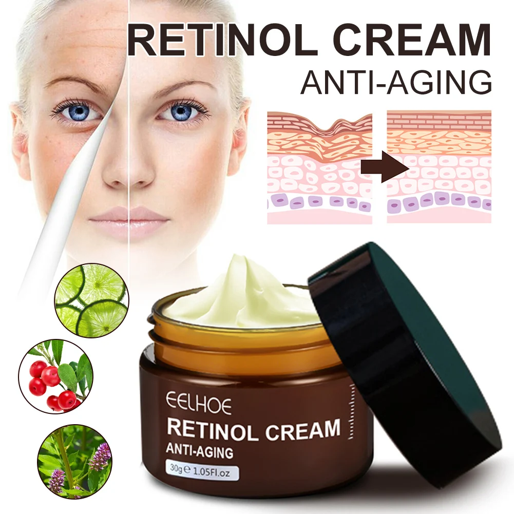 ELAV GLAMUURI Retinool Face Cream Anti-Aging Eemaldada Kirtsutama Pinguldav Tõste Valgendamine Valgendav Niisutav Näo Naha Hooldus 0