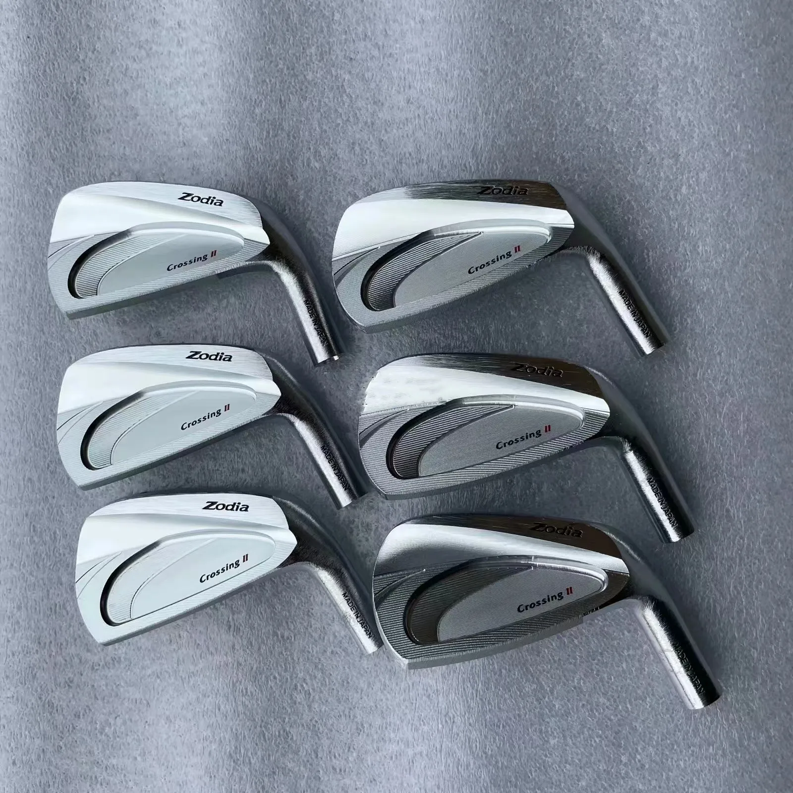 Golfikepid Zodia Crossingⅱ Sepistatud Komplekt ( 4 5 6 7 8 9 P ) Terasest Võlli CNC Algne Kõrge Kvaliteedi Regulaarne Terasest Võll 4