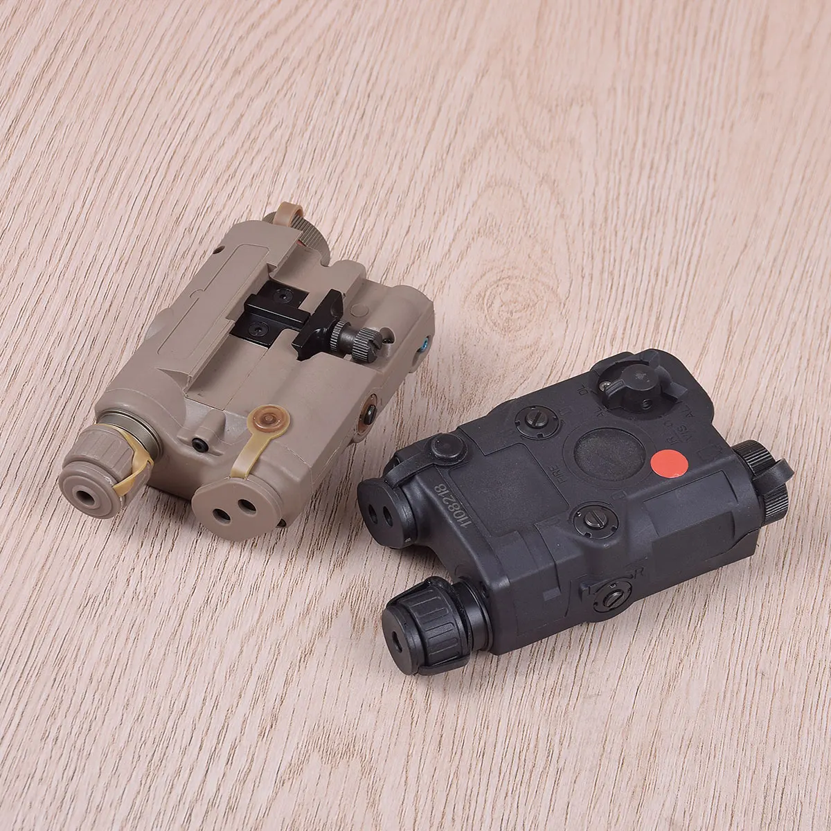 AN/PEQ-15 Aku Kast Red Dot Laser+Valge LED Taskulamp+ IR Night Vision Relva Kerge 20mm Raudtee Jahi Püss Airsoft PEQ 0
