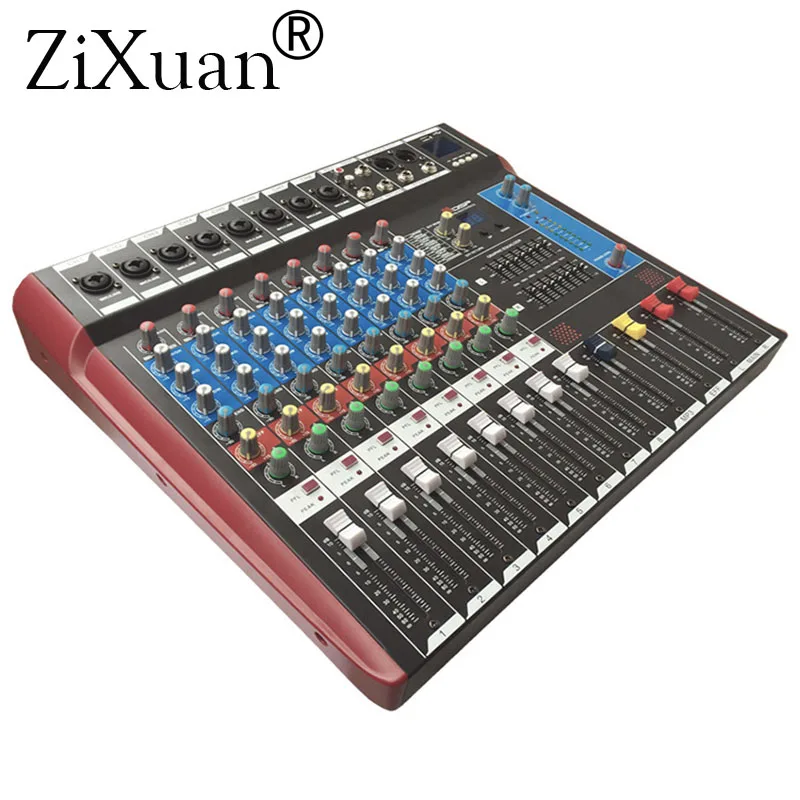 8 Kanalite (Mono) Mixing Console koos Bluetooth Rekord 99 DSP mõju USB-Funktsioon, Professionaalne Audio-Mixer 3