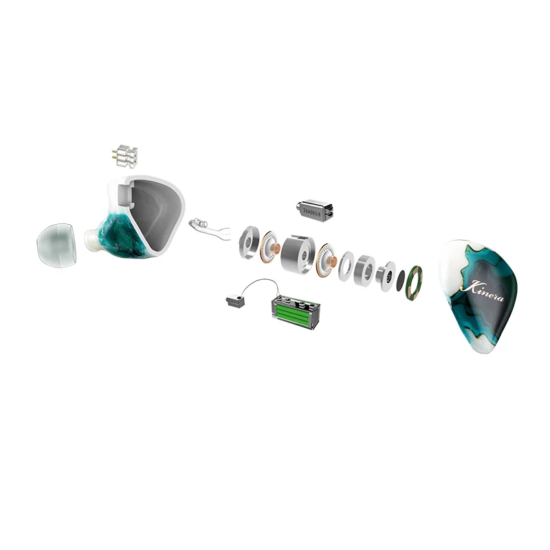 Kinera URD 2EST 2DD 1BA HIFI tervikliku keskkonnajuhtimise In-Ear Monitor Audiophile kõrvaklapid Earbuds 2,5 mm ja 3,5 mm 4.4 mm eemaldatava 0.78 mm Kaabel 1