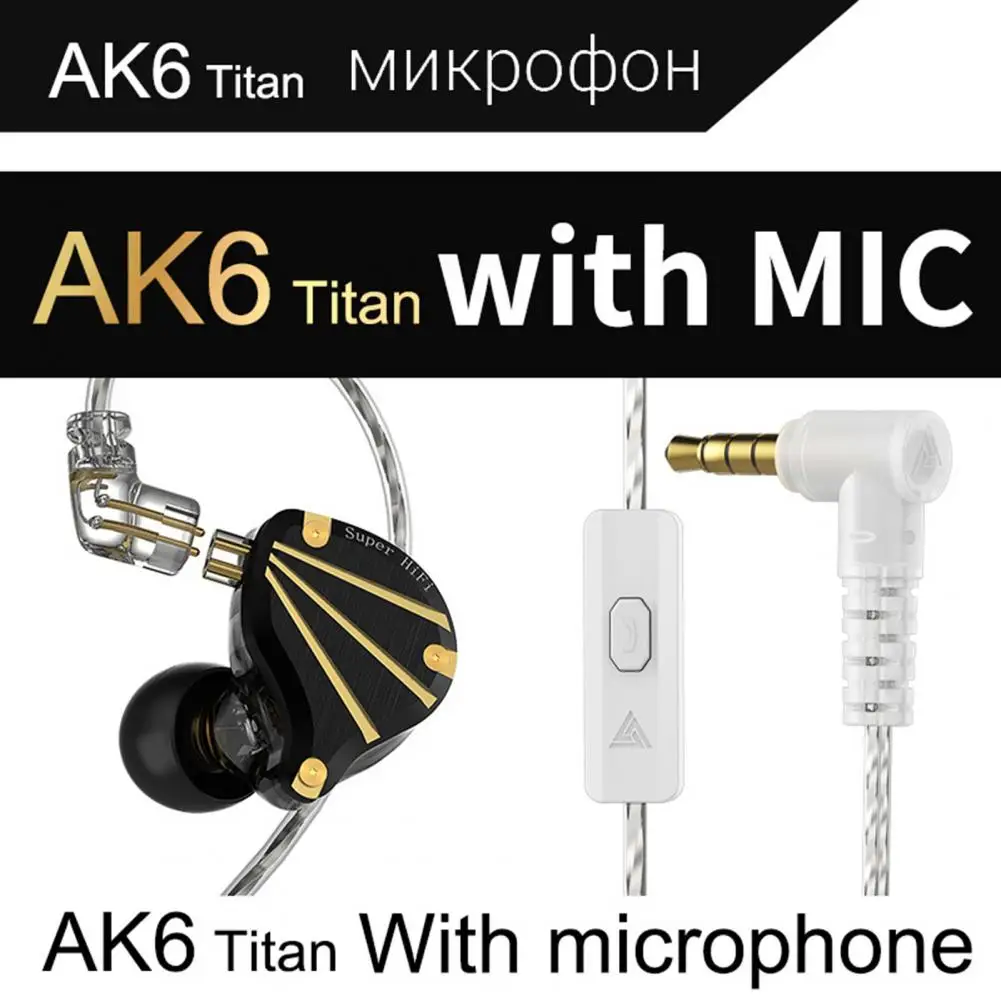 QKZ-TITAN Juhtmega Kõrvaklappide Surround Heli Efekt Tundlik Ergonoomiline 3,5 mm-kõrva-HD-ühilduv Kõne Gaming Kõrvaklapid helistada 5