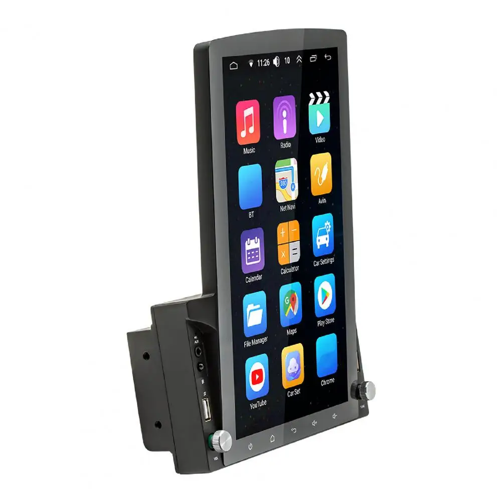 10.1 tolline Auto MP5 Mängija Multi-media GPS Navigeerimine WiFi Vertikaalne Ekraan Lugemisel U disk Video Sisend Autodele 1